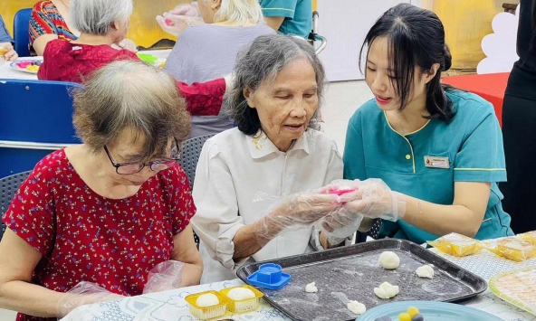 Nhà dưỡng lão bán trú “sáng đi – chiều về” dành cho người cao tuổi đầu tiên ở Hà Nội chính thức hoạt động
