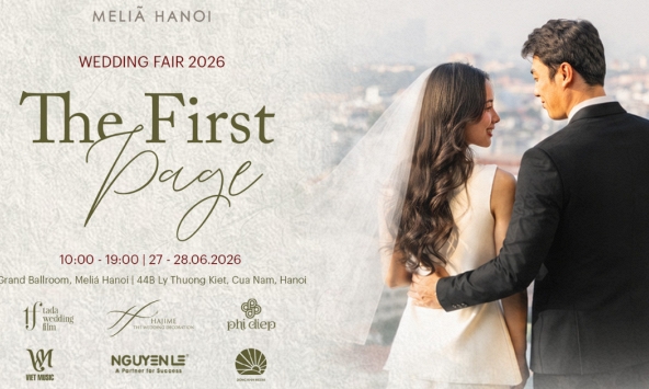 Triển lãm cưới 'The First Page' 2026: Điểm đến cho hành trình khởi tạo hạnh phúc lứa đôi