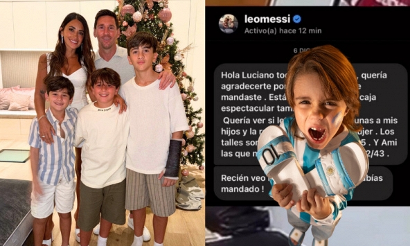 Messi nhắn tin xin 4 đôi dép cho vợ con, vô tình cứu một gia đình thoát nạn