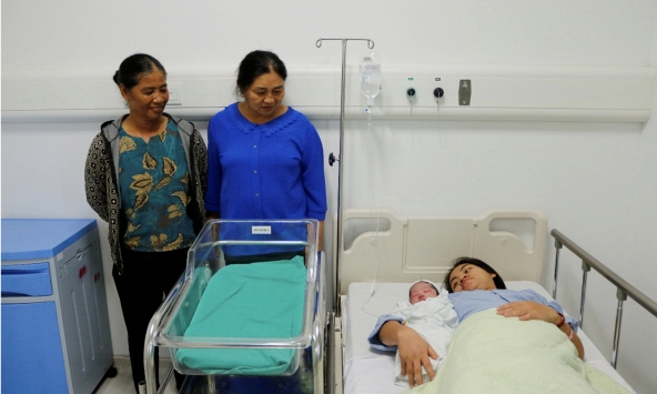 Tiếng khóc chào đời đầu tiên tại Bệnh viện Bạch Mai cơ sở Ninh Bình