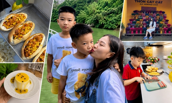 Từ căn bếp nhỏ đến những chuyến đi xa, mẹ đảm Hà Nội vun đắp hạnh phúc gia đình bằng những điều giản dị nhất