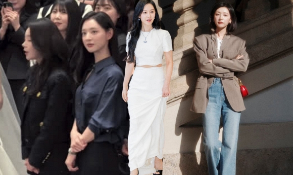 Chẳng còn thiết sắm đồ cầu kỳ mỗi khi nhìn thấy Kim Ji Won