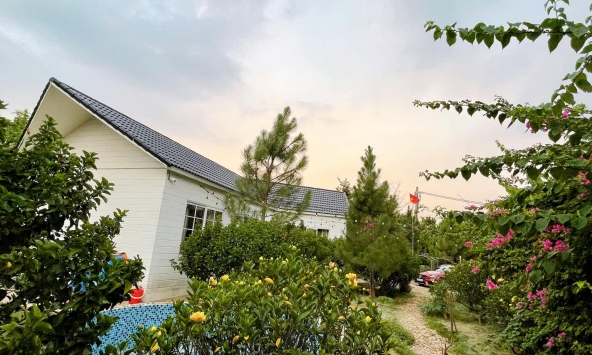 Nam nghệ sĩ Việt sở hữu nhà vườn rộng 1.000m²: Nhìn đâu cũng thấy hoa, góc nào cũng chill như tranh vẽ