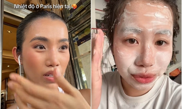 TikToker Việt ở Pháp, Bỉ cập nhật tình trạng giữa nắng nóng: Bất lực vì không thể mua quạt, ở nhà phải bôi 1 thứ lên mặt cho đỡ rát