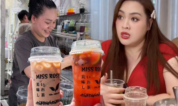 Sau ồn ào chê ly trà sữa 12.000 đồng, chủ Miss Rosy bộc bạch: 'Không muốn ai bị ảnh hưởng kinh tế, chủ yếu sinh viên thương là được'