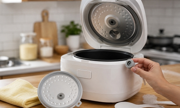 Bộ phận bẩn nhất của nồi cơm điện, nhiều người chưa từng vệ sinh