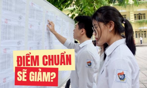 Dự báo một khối thi năm nay sẽ có điểm chuẩn GIẢM SÂU từ 1,5 - 3 điểm: Cánh cửa vào ĐH top đầu sẽ rộng mở hơn nhiều!