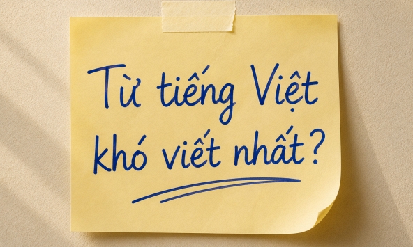 Một từ tiếng Việt chỉ 6 chữ cái nhưng khiến không ít người Việt phải tra Google mới viết đúng