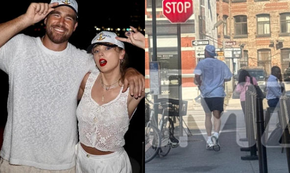 Taylor Swift và 'chồng nghèo' mỗi người 1 nơi trước thềm đám cưới thế kỷ: Nhà trai vừa đơn độc lộ diện ở New York, còn nhà gái ở đâu?