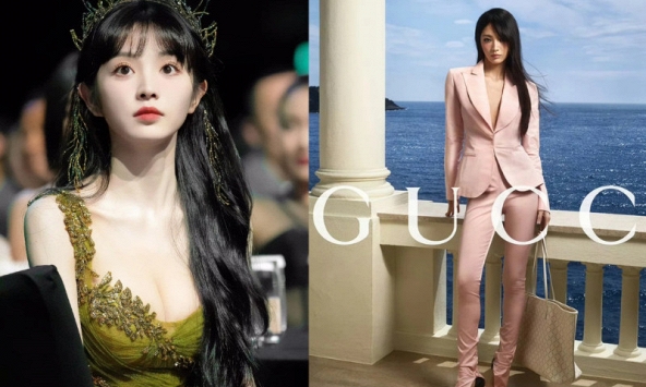 Không nhận ra Điền Hi Vi, qua tay Gucci vòng 1 bỗng 'tàng hình'