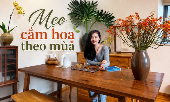 Một chiếc bình hoa có thể thay đổi cả góc nhà: Bí quyết cắm hoa theo mùa giúp không gian luôn đẹp mà không tốn nhiều chi phí