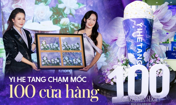 Yi He Tang chạm mốc 100 cửa hàng với không gian ngập tràn sắc tím