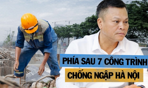 7 công trình chống ngập khẩn cấp cho Hà Nội về đích sau 4 tháng 'chưa từng có ': Ngày mặt đường hơn 60°C, dưới cống còn khắc nghiệt hơn!