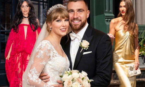 Cập nhật siêu đám cưới của Taylor Swift và chồng cầu thủ: Cô dâu vẫn kín bưng, dàn khách mời hạng A váy áo đổ bộ