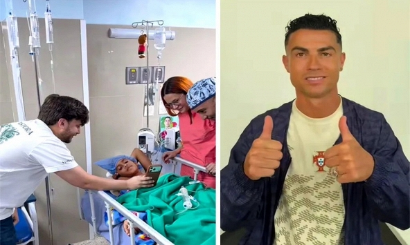 Cristiano Ronaldo và lời hứa đặc biệt với cậu bé mất cả gia đình, phải cắt cụt một chân sau động đất ở Venezuela