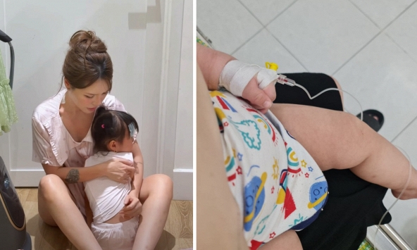 Người mẹ nào cũng từng 1 mình gồng lên chăm con ốm nhưng họ chọn im lặng, nói ra sẽ bị dán nhãn 'mẹ tồi' như Lucie Nguyễn đang chịu
