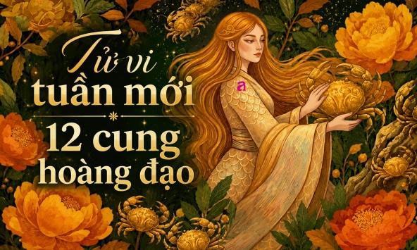 Tử vi tuần mới (6/7-12/7): Top 3 chòm sao may mắn chạm đỉnh giữa mùa Cự Giải, công việc bứt phá và ý tưởng được đón nhận