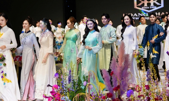 3 màn trình diễn quy tụ gần 100 người mẫu tại The Vietnam Grand WeddX 2026