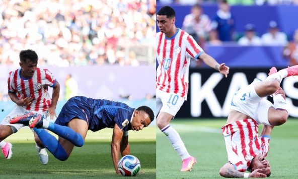 Trận Pháp thắng 1-0 Paraguay căng thẳng nhất World Cup 2026: Mưa tiểu xảo' và xô xát nảy lửa, sân cỏ mà ngỡ sàn MMA