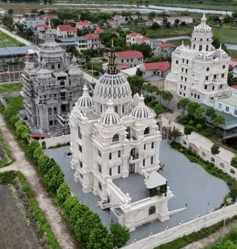 3 lâu đài của 1 đại gia sáng nhất Ninh Bình