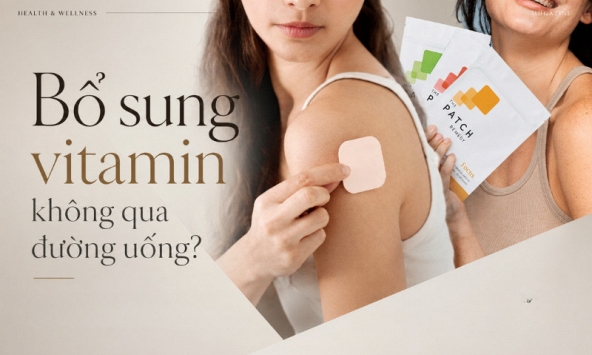 Miếng dán vitamin đang gây sốt vì quá tiện, có thể thay thế thuốc viên? Bác sĩ cảnh báo một điều nhiều người chưa biết