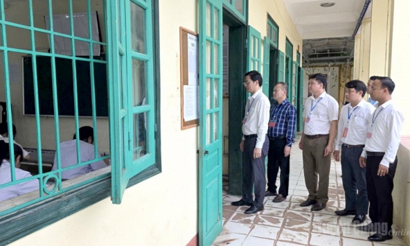Công bố 42 giám thị tại điểm thi Trường THPT Chuyên Tuyên Quang