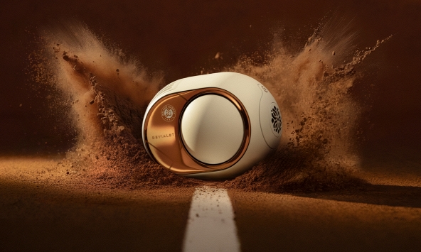 Devialet chính thức ra mắt phiên bản giới hạn đặc biệt Roland-Garros của dòng loa Devialet Phantom Ultimate