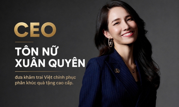 Tôn Nữ Xuân Quyên biến vỏ sò thành bút ngọc trai cao cấp mang hồn Việt