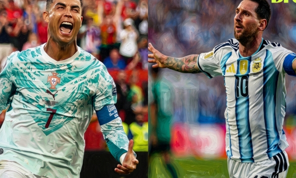 Ronaldo thua Messi 