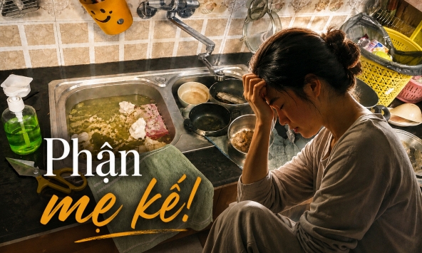 Tôi dọn dẹp hiện trường sau những bữa ăn của con chồng, nhưng không thể dọn sạch những vết nứt trong lòng mình