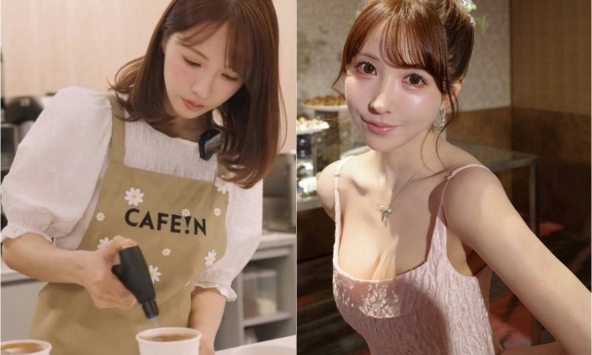 Yua Mikami bất ngờ đổi nghề, lựa chọn công việc này để làm trong một ngày, khách hàng thích thú tột độ khi được phục vụ