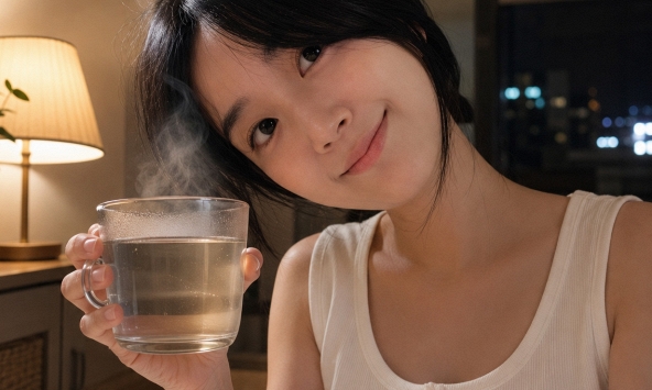 Lời khuyên cho những ai hay uống 1 cốc nước ấm trước khi đi ngủ