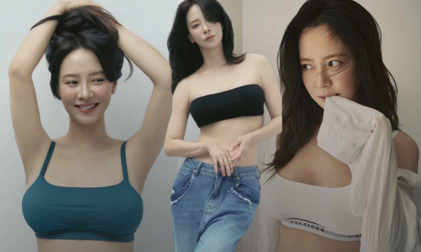 'Mợ ngố' Song Ji Hyo 'lão hóa ngược' thần kỳ, 45 tuổi tự tin tung ảnh nội y nóng bỏng, hé lộ 4 tuyệt chiêu đánh bay 7kg mỡ thừa
