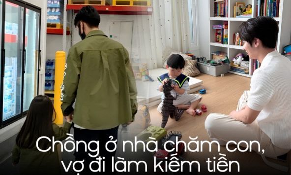 Vợ lương gấp đôi, chồng nghỉ việc ở nhà chăm con: 'Chúng tôi chỉ chọn phương án hợp lý nhất'