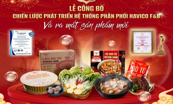 Havico F&B ra mắt hai sản phẩm lẩu mới, hướng đến bữa ăn tiện lợi, an toàn và giàu dinh dưỡng cho gia đình Việt