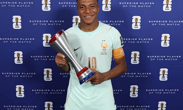 Mbappe xuất sắc nhất trận Pháp hạ 2-3 Maroc: San bằng 8 bàn của Messi, lập kỷ lục chưa từng có tại World Cup
