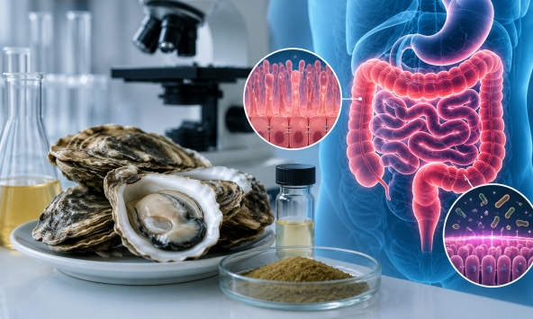 Phế phẩm từ hàu có thể thành “lá chắn” bảo vệ đường ruột