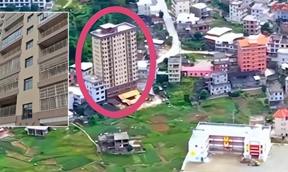 Độc lạ pháp sư Trung Hoa: Cả dòng họ 4 thế hệ gom đất xây chung cư 15 tầng, 100 người cùng nhau chung sống