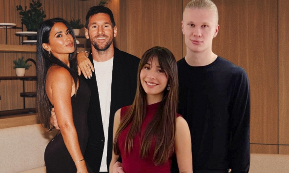 Messi và Haaland yêu đương giống nhau thế!