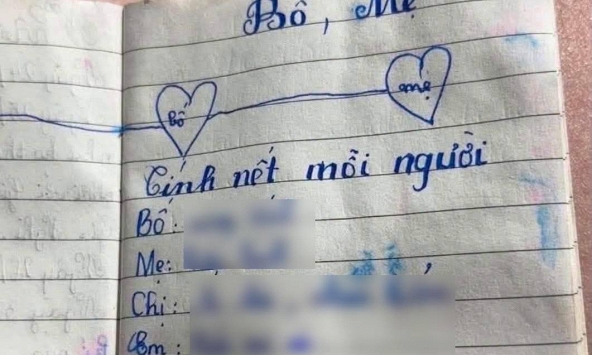 Phì cười với đoạn nhật ký bé gái 'bóc phốt' hết cả gia đình: Lúc viết hẳn là mẹ ngồi kế bên!