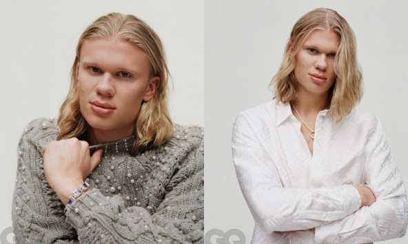 Khi “Ma Bư làng bóng” Erling Haaland mặc Dior