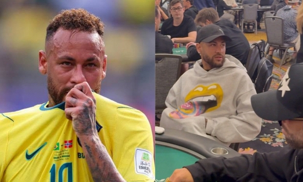 Neymar vừa khóc nức nở rời World Cup, nay đã bị tóm dính bên bàn Poker giải trí 