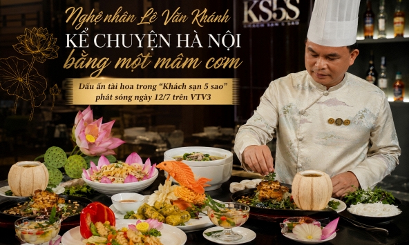 Nghệ nhân Lê Văn Khánh tiếp tục ghi dấu ấn trong 'Khách sạn 5 sao'
