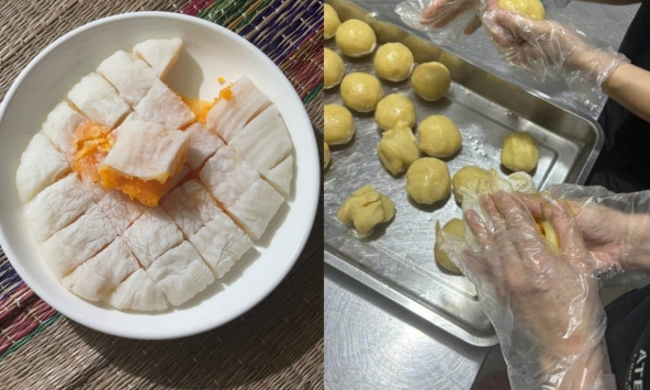 Nguồn gốc bánh sen dẻo 4 trứng ép dẹt