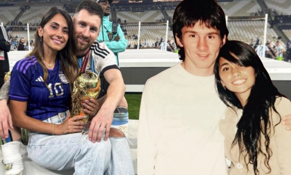 'Thanh mai trúc mã' của Messi: Qua 3 lần sinh nở vẫn đẹp như tượng tạc, style U40 sành điệu ác