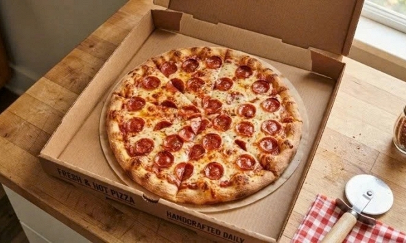 Vì sao hộp pizza hình vuông nhưng bánh pizza lại hình tròn?