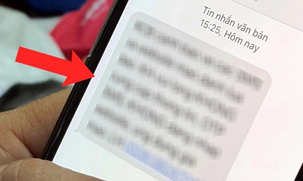 Công an thông báo đến tất cả người nhận được tin nhắn có nội dung sau
