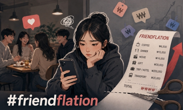 Cứ 10 người trẻ Hàn Quốc thì 9 người sợ gặp bạn bè: 'Lạm phát tình bạn' đang biến các mối quan hệ thành khoản chi tiêu bị cắt giảm