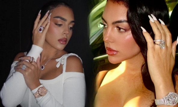 Nói đến kim cương, Georgina cũng là một 'tay chơi' thứ thiệt!