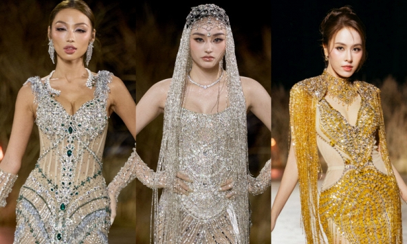 Yến Nhi đẹp như nữ thần, Ngô Bảo Ngọc 'slay' chuẩn người kế nhiệm Miss Grand Vietnam